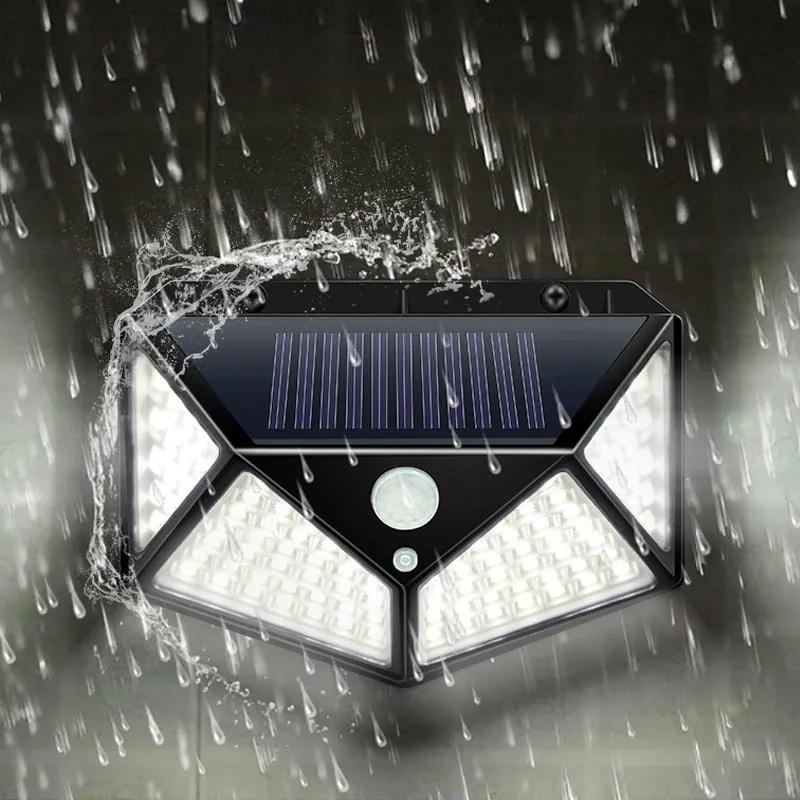 Garden Solar Lamp PIR Motion Sensor LED Solar Light Solar Powered By Sunlight Waterproof for Outdoor Wall Street Decoration - My Store