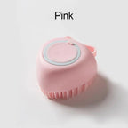 Soft Silicone Dog Brush--My Store-Color:Soft Pink Heart