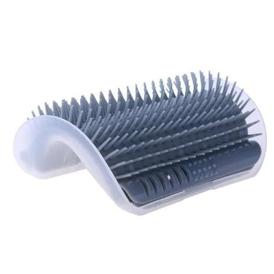 Cat Self Groomer Corner Brush--My Store-Color:gray