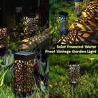 Solar Powered Waterproof Vintage Garden Light--My Store-My Store