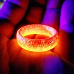 Unisex Luminous Rings--My Store-Color:Orange Designer Ring-Size:8