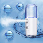 Nano Mist Facial Sprayer Beauty Instrument USB Face Steamer Moisturizing Beauty--My Store-My Store