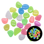 Glow in the Dark Garden Pebbles--My Store-Color:Mix-Size:50pcs