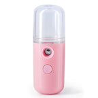 Nano Mist Facial Sprayer Beauty Instrument USB Face Steamer Moisturizing Beauty--My Store-Color:01