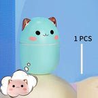 Cute Cat Humidifier--My Store-Color:Green-Size:1pc