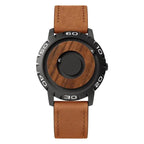 Iron Ball Magnetic Pointer Men's Watch--My Store-Color:Brown