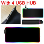 RGB Mouse Pad with Cable--My Store-My Store