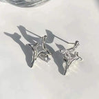 Asterism Rhinestone Earrings--My Store-My Store