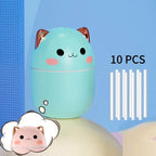 Cute Cat Humidifier--My Store-Color:Green-Size:10pcs