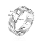 Cassie Ring--My Store-Color:Silver-Size:15