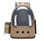 Cat Carrier Backpack Space Capsule--My Store-Color:Khaki-Size:L