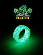 Unisex Luminous Rings--My Store-Color:Green Glow Ring-Size:8