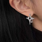 Asterism Rhinestone Earrings--My Store-My Store