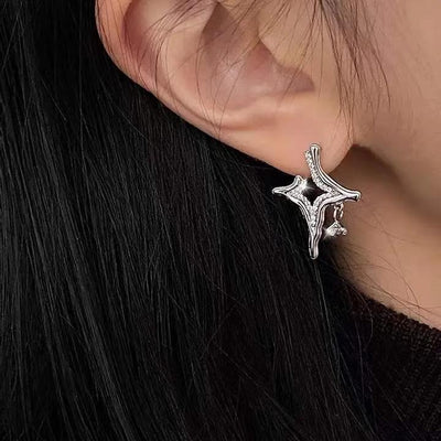 Asterism Rhinestone Earrings--My Store-My Store