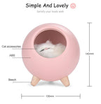 LED Cat Light USB Touch Night Llight Bionic Cat Stepless Dimming Atmosphere Night Light Room Decoration Lamp Holiday Gift--My Store-My Store