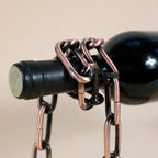 Magic Iron Chain Wine Bottle Holder--My Store-My Store
