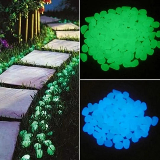 Glow in the Dark Garden Pebbles--My Store-My Store