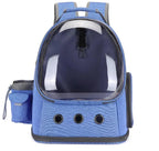 Cat Carrier Backpack Space Capsule--My Store-Color:Blue-Size:L