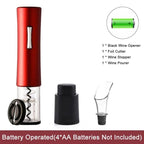 Automatic Wine Bottle Opener--My Store-Color:Red Set