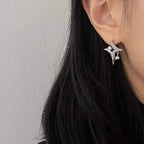 Asterism Rhinestone Earrings--My Store-My Store