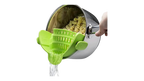 Silicone Pot Strainer--My Store-Color:Green