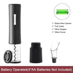 Automatic Wine Bottle Opener--My Store-Color:Black Set