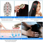 Electric Laser Hair Growth Comb Infrared EMS RF Vibration Massager Microcurrent Hair Care Hair Loss Treatment Hair Regrowth--My Store-My Store