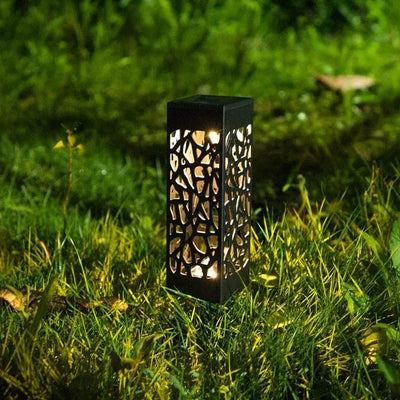 Solar Powered Waterproof Vintage Garden Light--My Store-Color:Black