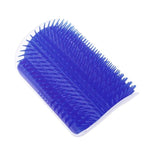 Cat Self Groomer Corner Brush--My Store-Color:Blue