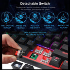Mini Mechanical Gaming Wired Keyboard--My Store-My Store