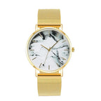 Fashion Rose Gold Mesh Band Creative Marble Female Wrist Watch Luxury Women Quartz Watches Gifts Relogio Feminino Drop Shipping--My Store-My Store