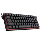 Mini Mechanical Gaming Wired Keyboard--My Store-Color:K617RGB-Size:Red Switch