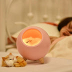 LED Cat Light USB Touch Night Llight Bionic Cat Stepless Dimming Atmosphere Night Light Room Decoration Lamp Holiday Gift--My Store-My Store