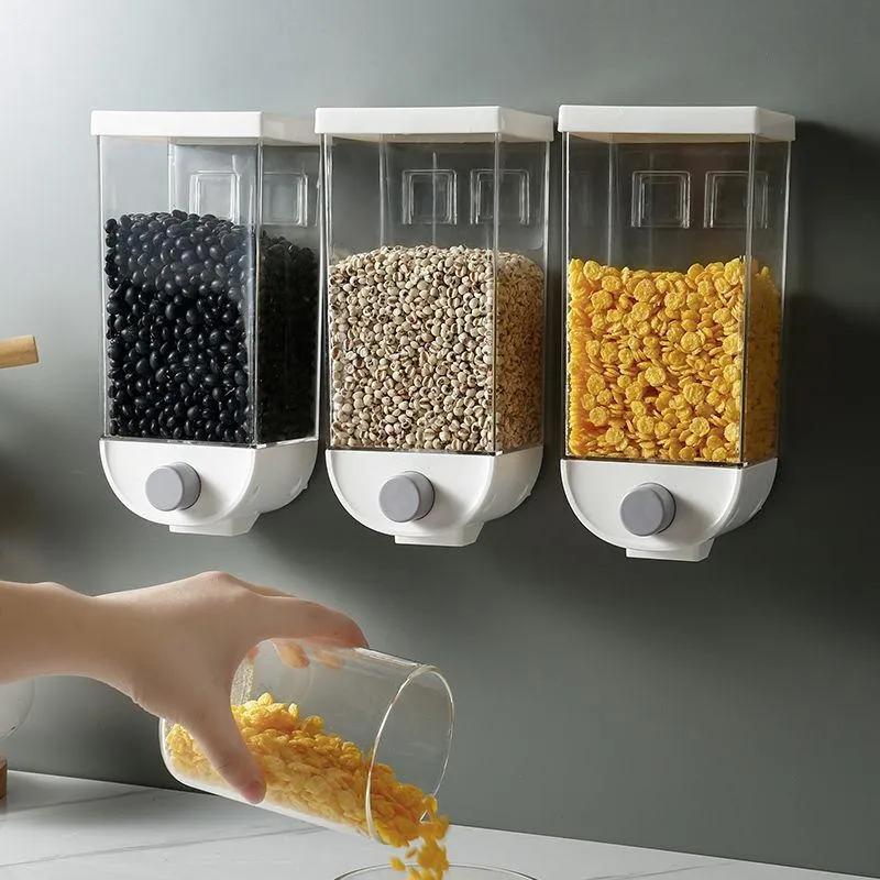 Wall-Mounted Kitchen Multi-Grain Sealed Jars--My Store-My Store