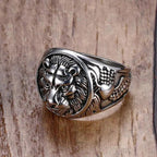 Lion Head Rings--My Store-Color:14029-Size:12