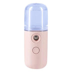 Nano Mist Facial Sprayer Beauty Instrument USB Face Steamer Moisturizing Beauty--My Store-Color:02