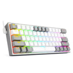 Mini Mechanical Gaming Wired Keyboard--My Store-Color:K617RGB-WG-Size:Red Switch