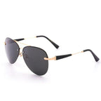 Luxury Brand Sunglasses Men--My Store-Color:GOLD-BLACK-Size:Standard Package