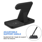 3in1 Wireless Fast Charger Dock Station--My Store-My Store