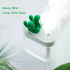 160ML Ultrasonic Air Humidifier Clear Cactus Color Light USB Essential Oil Diffuser Car Purifier Aroma Diffusor Anion Mist Maker--My Store-My Store