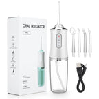 Waterproof Irrigator Dental Cleaner--My Store-Color:White