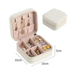 Jewelry Zipper Box Storage--My Store-Color:White 2