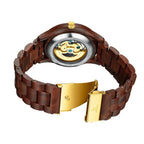 Classic Wooden Men's Mechanical Watch--My Store-My Store