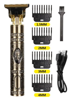 USB Vintage Electric Hair Trimmer--My Store-Color:Buddha NO BOX