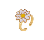 Fidget Spinner Rotatable Ring For Women--My Store-Color:Daisy 3-Size:Resizable