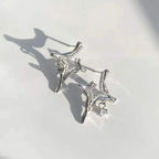 Asterism Rhinestone Earrings--My Store-My Store