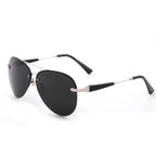 Luxury Brand Sunglasses Men--My Store-Color:SILVER-BLACK-Size:Standard Package