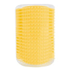 Cat Self Groomer Corner Brush--My Store-Color:Yellow