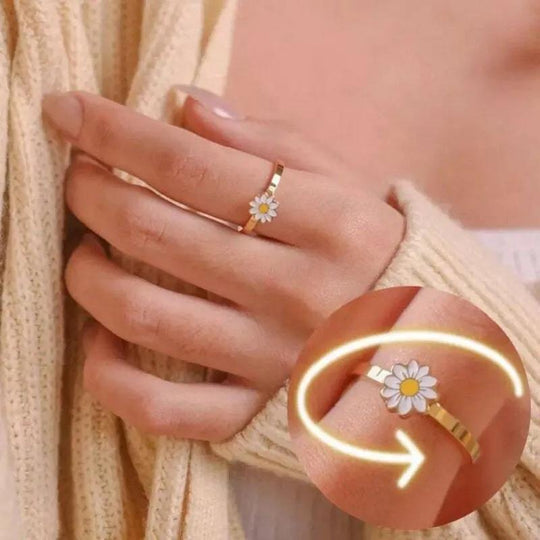 Fidget Spinner Rotatable Ring For Women--My Store-My Store