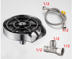 Glass Rinser Automatic Cup Washer--My Store-Color:1 SET-Size:Stainless steel with plastic